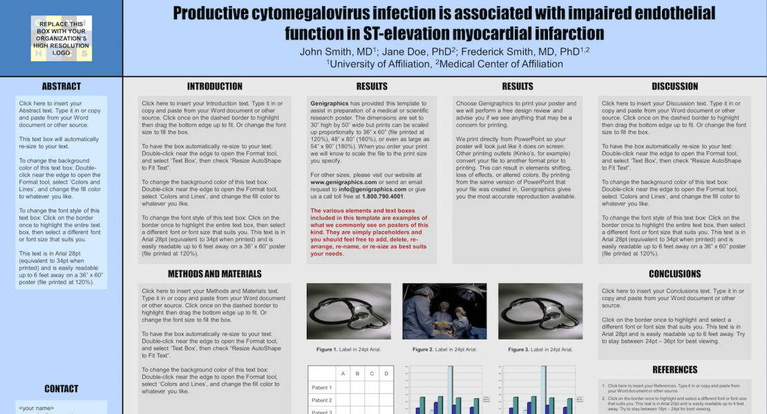 Productive cytomegalovirus infection is associated with impaired endothelial function in ST-elevation myocardial infarction